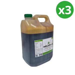 Pack de 3 Bidones de Melaza Agrícola Fortificada de 5kg